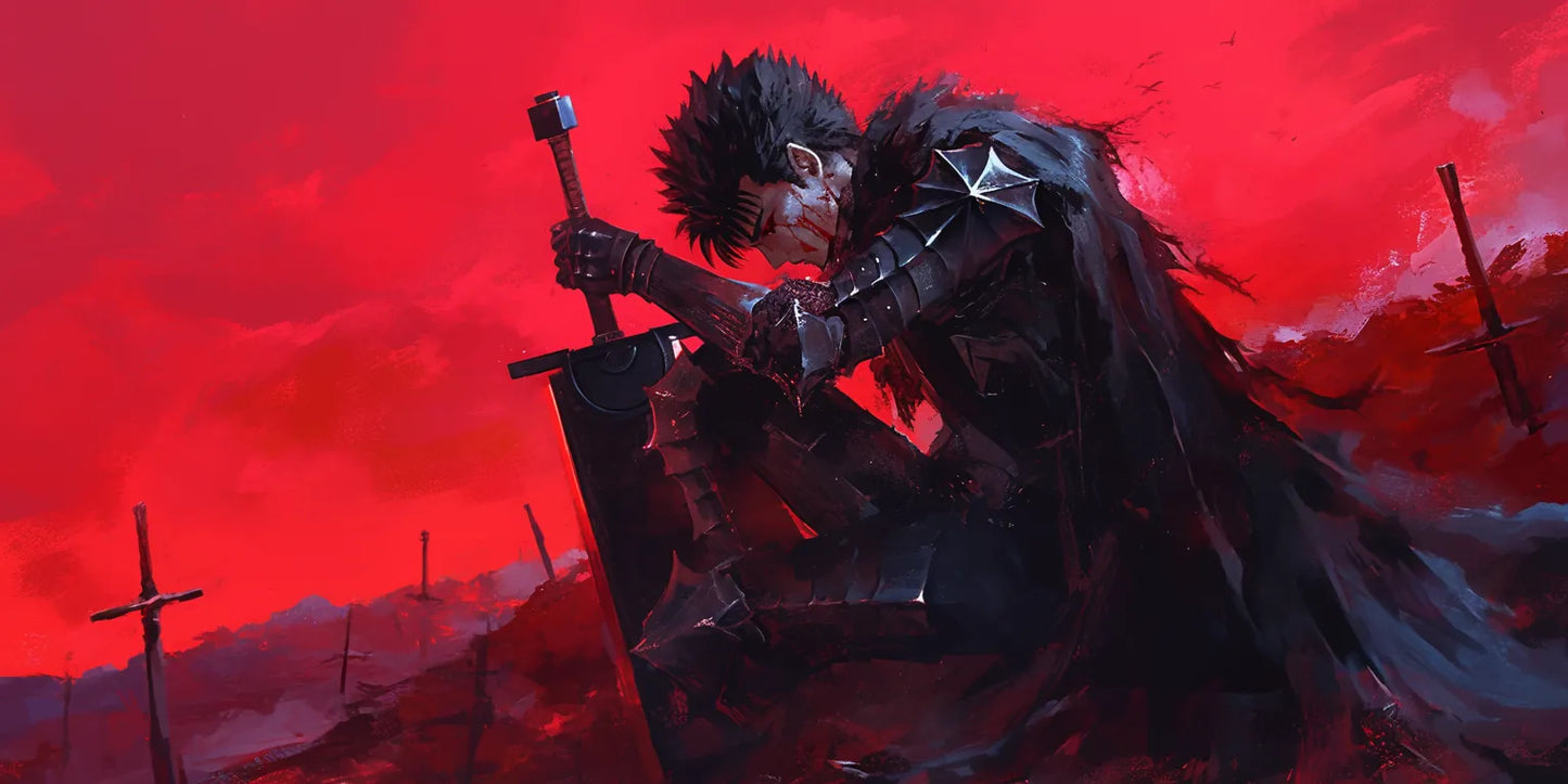 Berserk Manga Wallpaper #4M-FT Poster