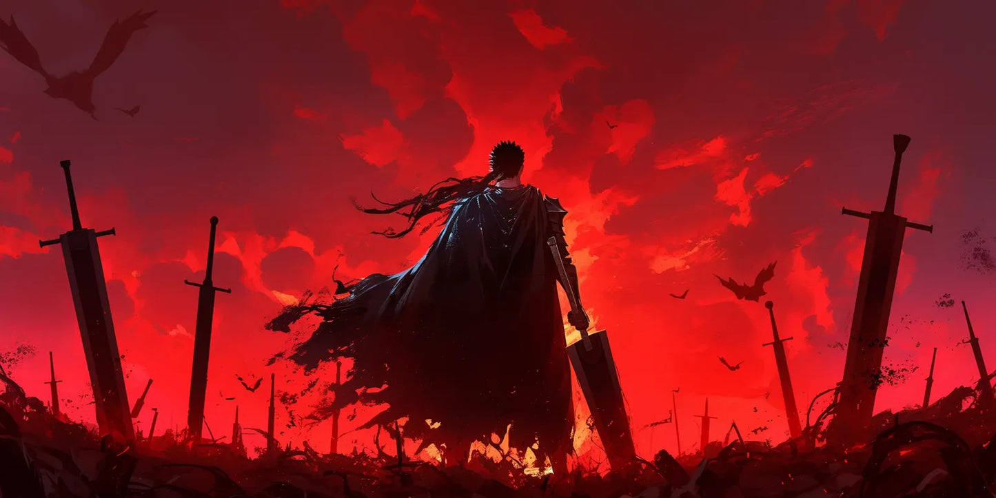 Berserk Background #4L-FQ Poster