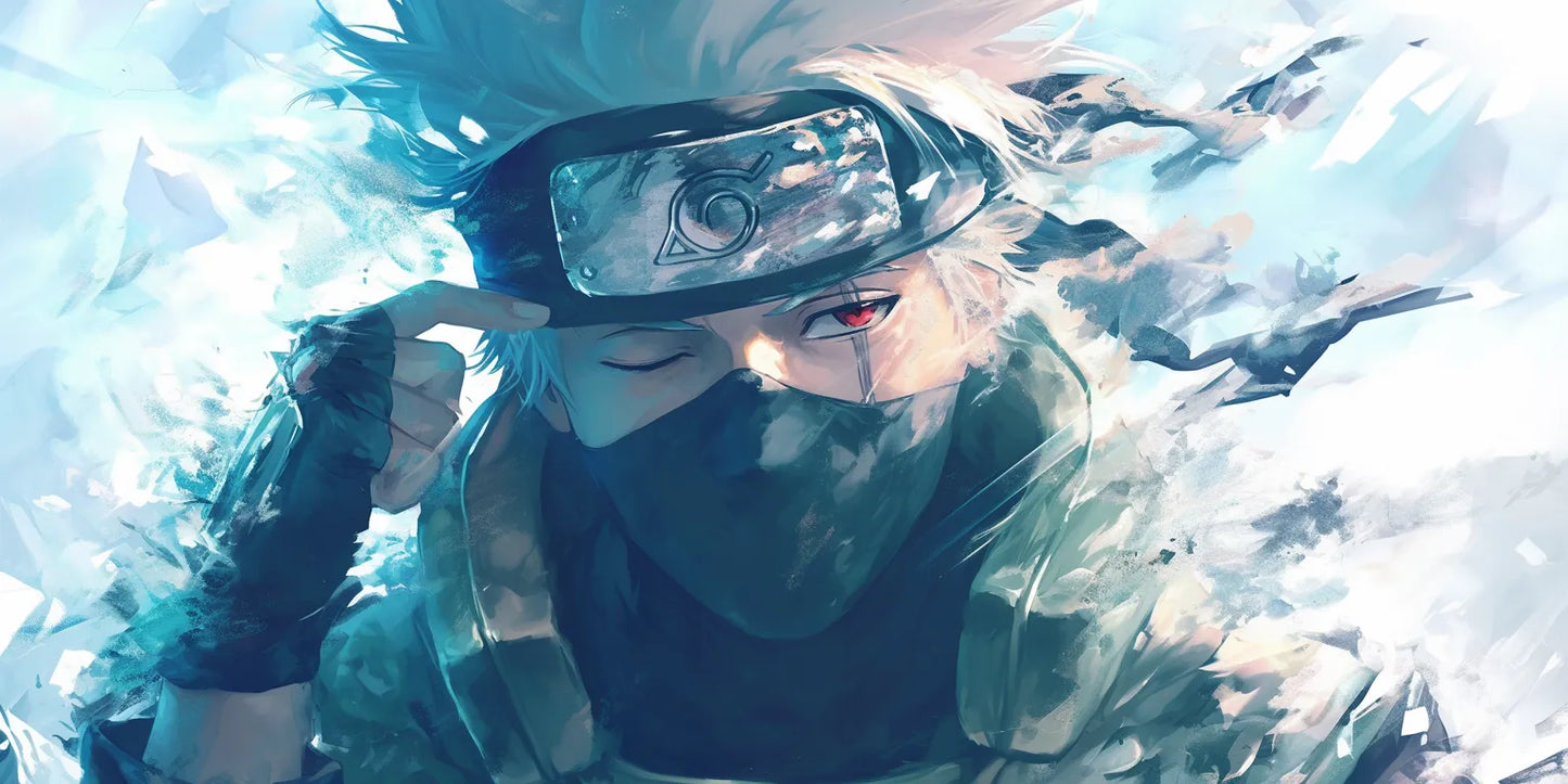 Anime Naruto Kakashi #3S-TV Poster