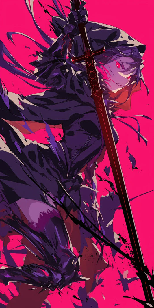 Anime Backgrounds Iphone #4U-ZW Poster