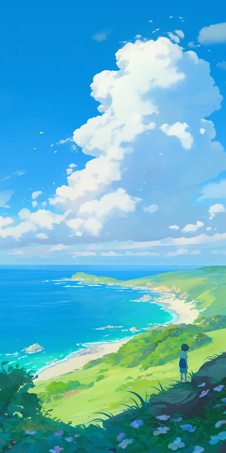 Studio Ghibli Wallpaper #3P-MD Poster