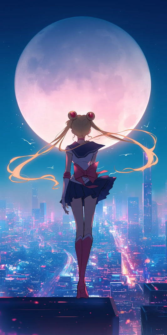 Sailor Moon Wallpaper #1H-FN Poster