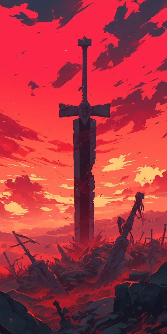 Berserk Background #4P-ZO Poster