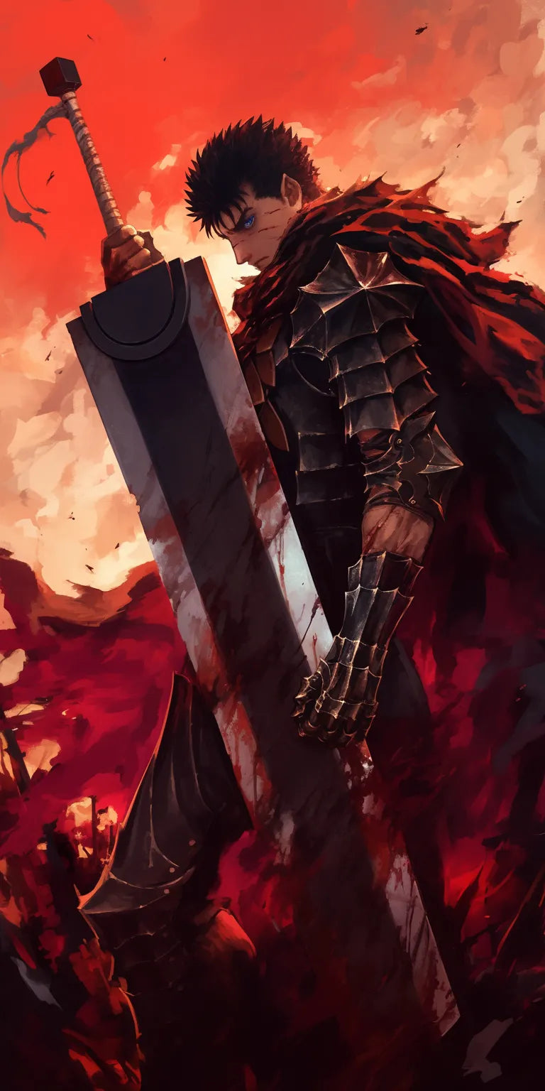 Berserk Anime Wallpaper #3P-VP Poster