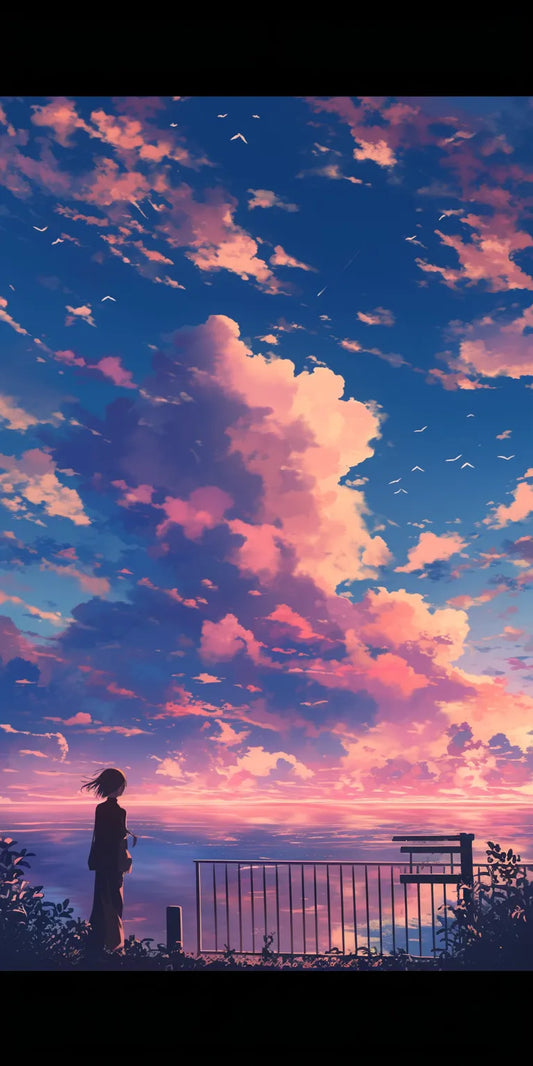 Anime Wallpaper Iphone #3H-UG Poster