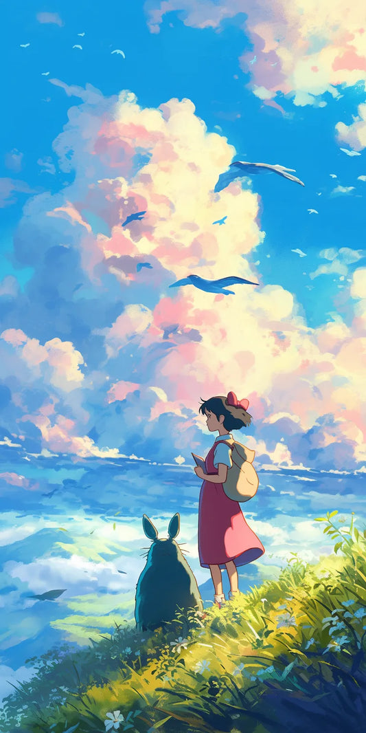 Studio Ghibli Wallpaper #3L-NR Poster