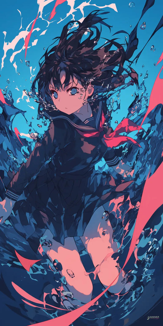 Anime Wallpaper For Phone #3Y-KY Poster