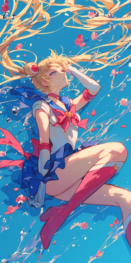 Sailor Moon Wallpaper #4I-CQ Poster