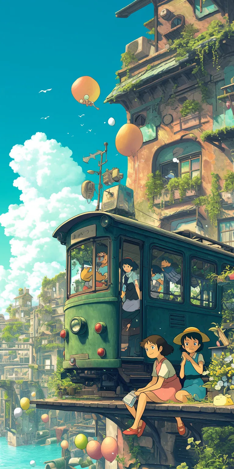 Studio Ghibli Wallpaper #1N-DS Poster