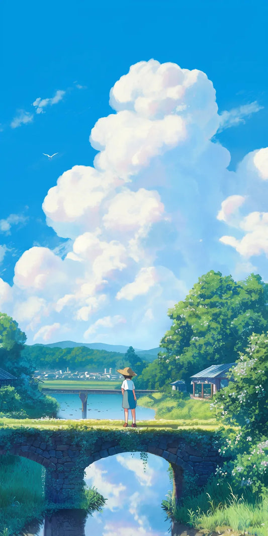 Studio Ghibli Wallpaper #3T-KU Poster