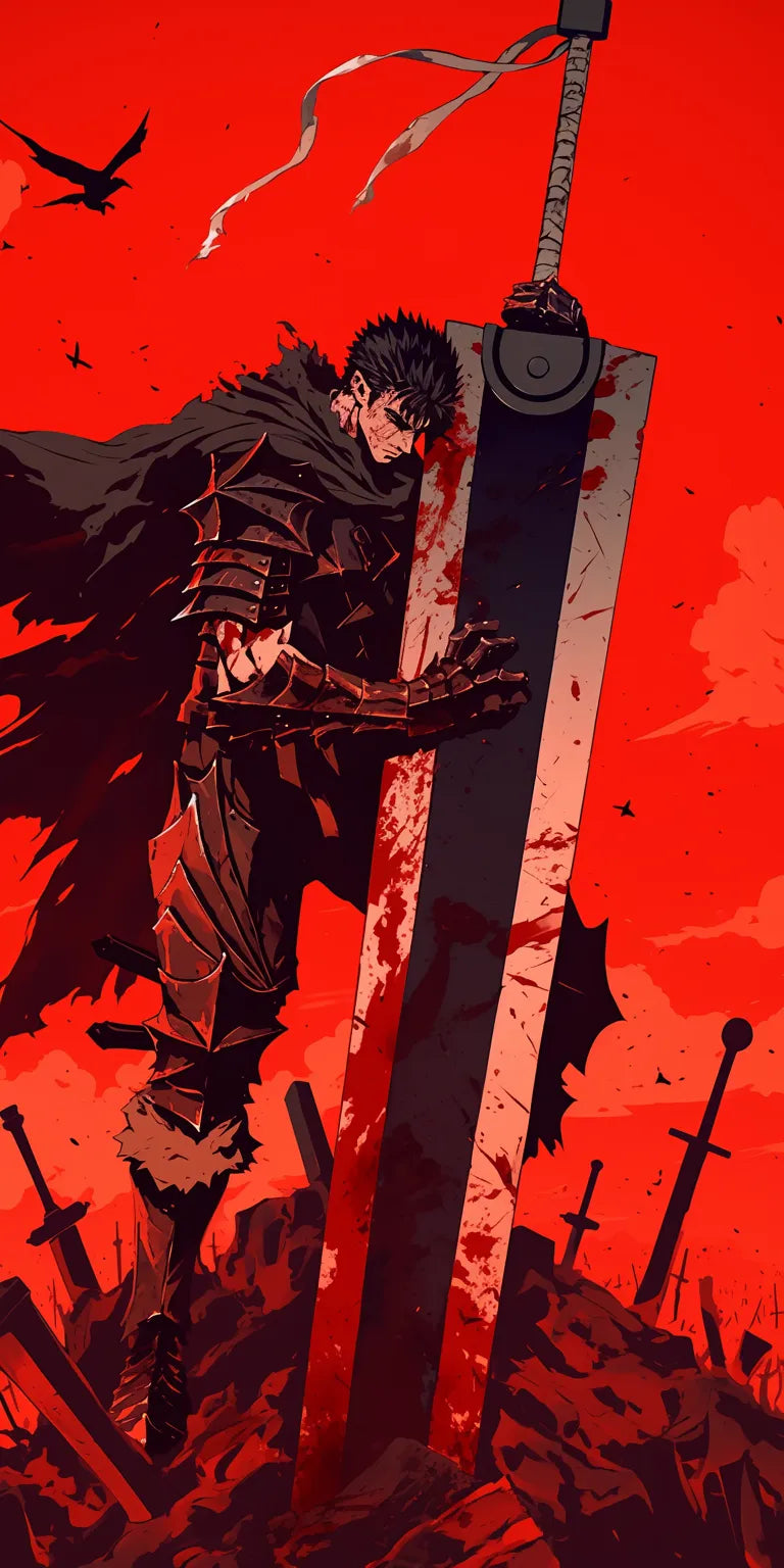 Berserk Anime Wallpaper #1P-MK Poster