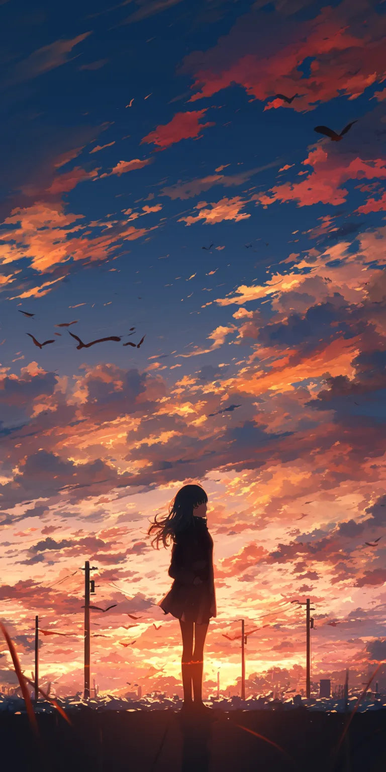 Iphone Anime Wallpaper #2O-AS Poster