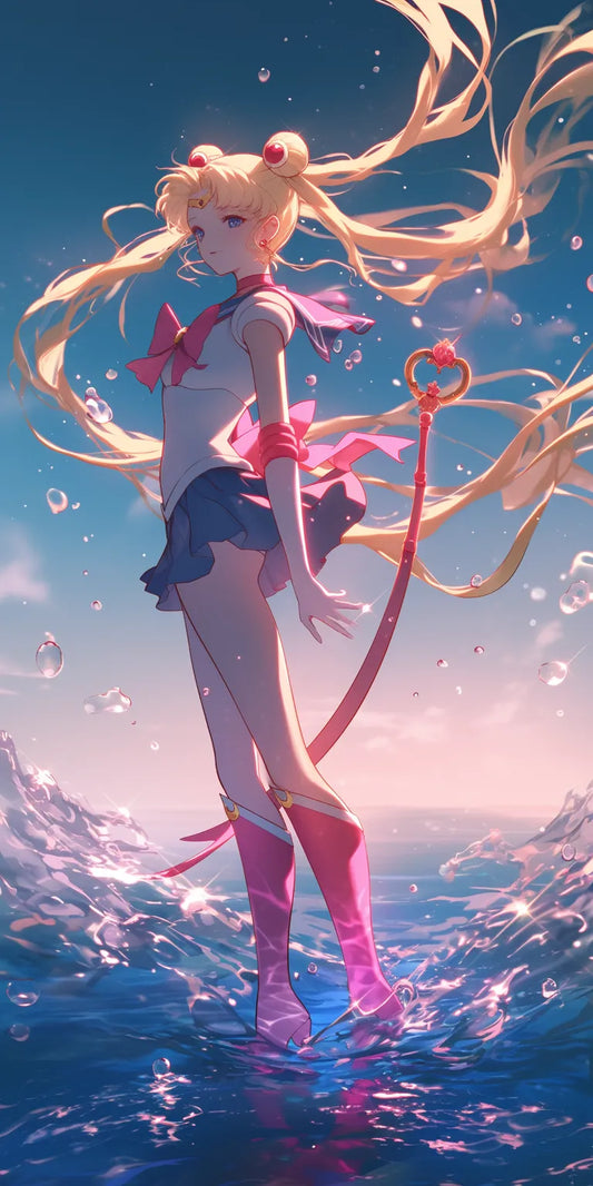 Sailor Moon Wallpaper #3E-UK Poster