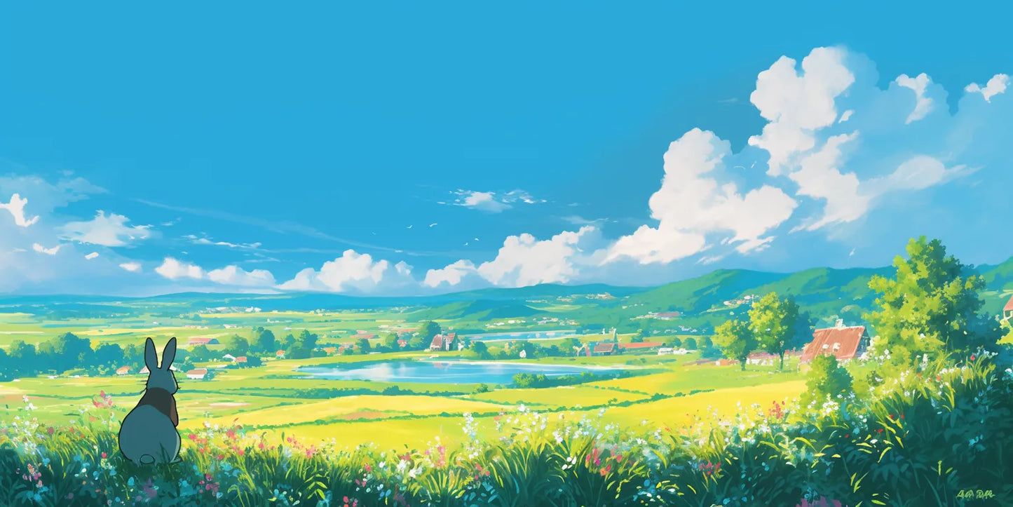 Studio Ghibli Wallpaper #1I-QK Poster