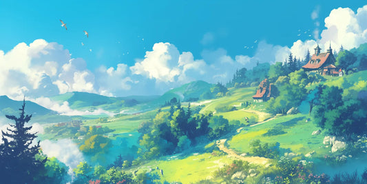 Studio Ghibli Wallpaper #4R-SC Poster