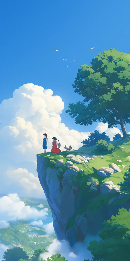 Studio Ghibli Wallpaper #1U-AI Poster