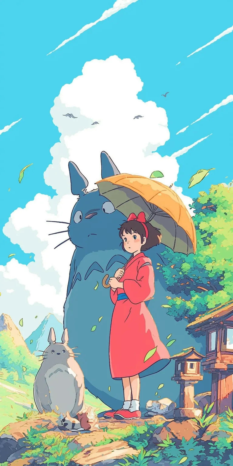 Studio Ghibli Wallpaper #3S-NU Poster