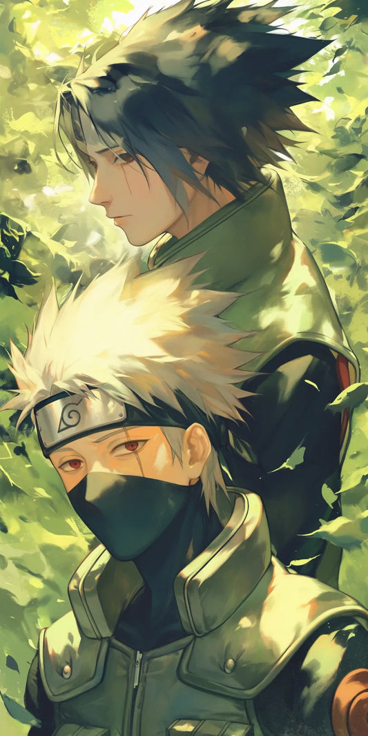 Anime Naruto Kakashi #2V-CG Poster