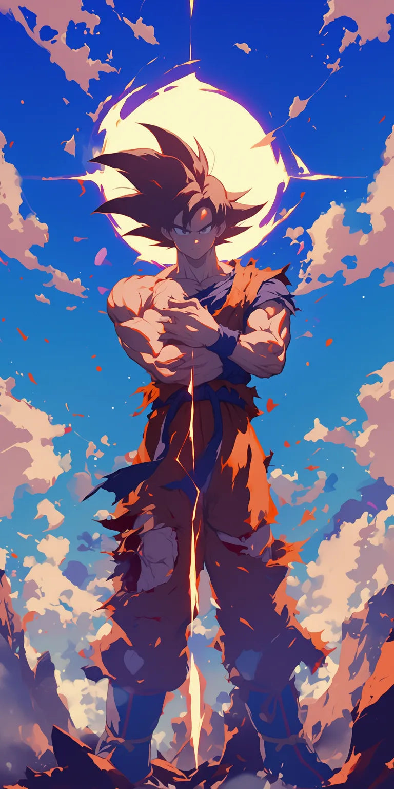 Goku Wall Paper #3M-SQ Poster