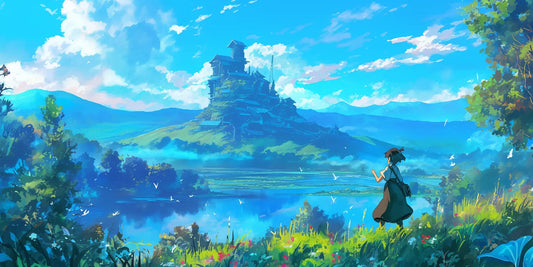 Studio Ghibli Wallpaper #4J-BZ Poster