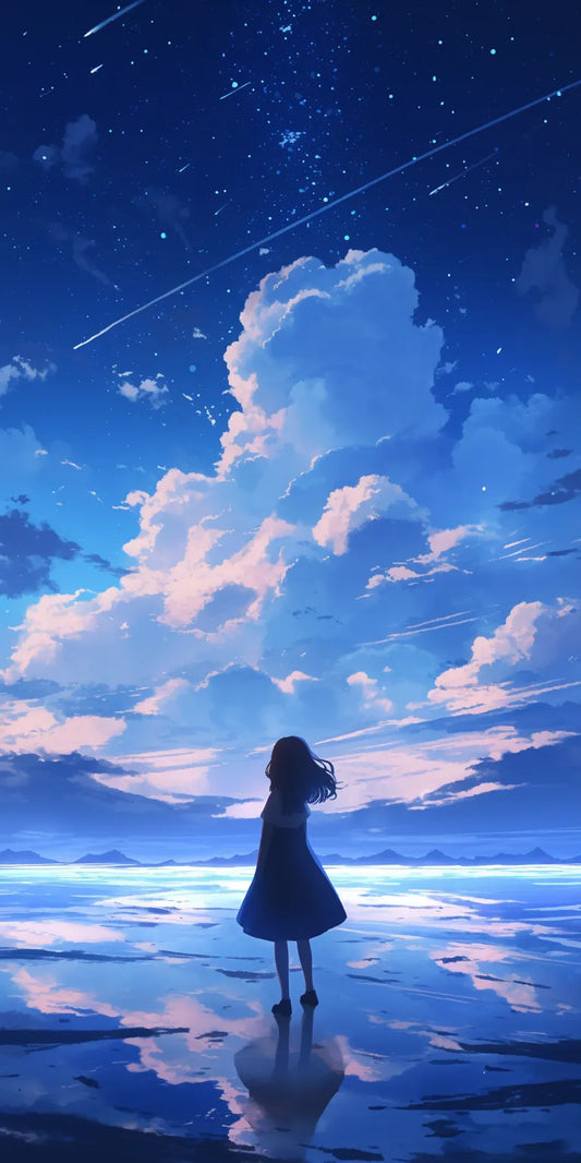 Iphone Anime Wallpaper #1F-YE Poster