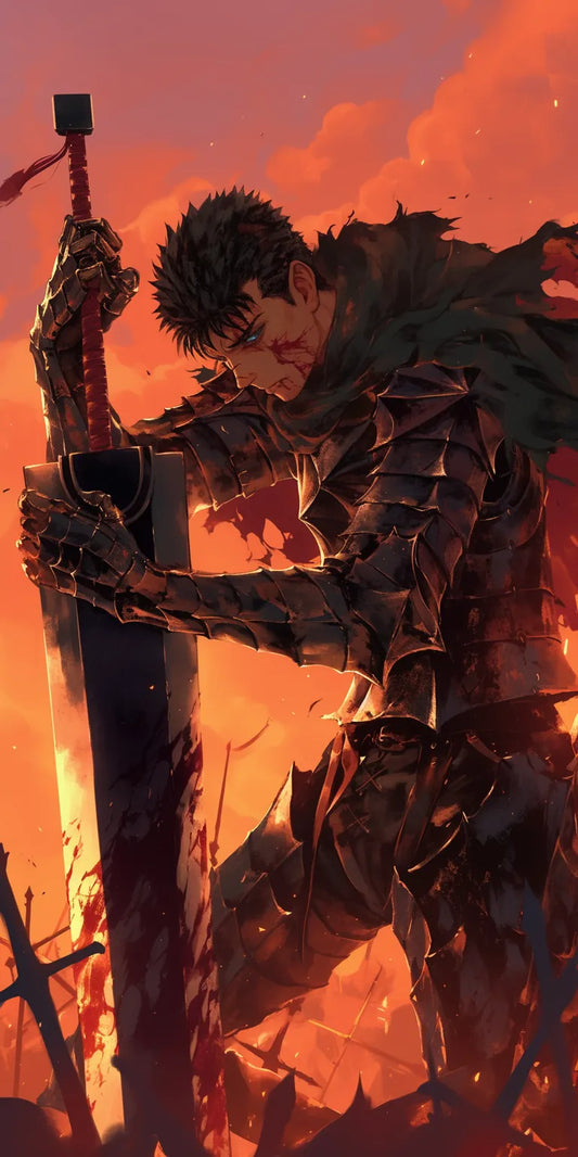 Berserk Manga Wallpaper #2N-LX Poster