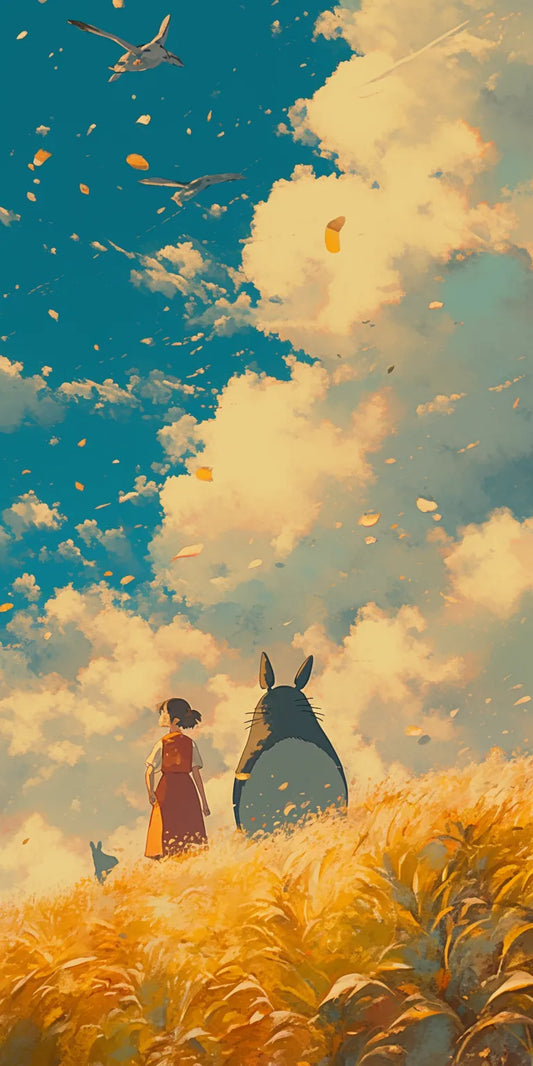 Studio Ghibli Wallpaper #1F-BO Poster