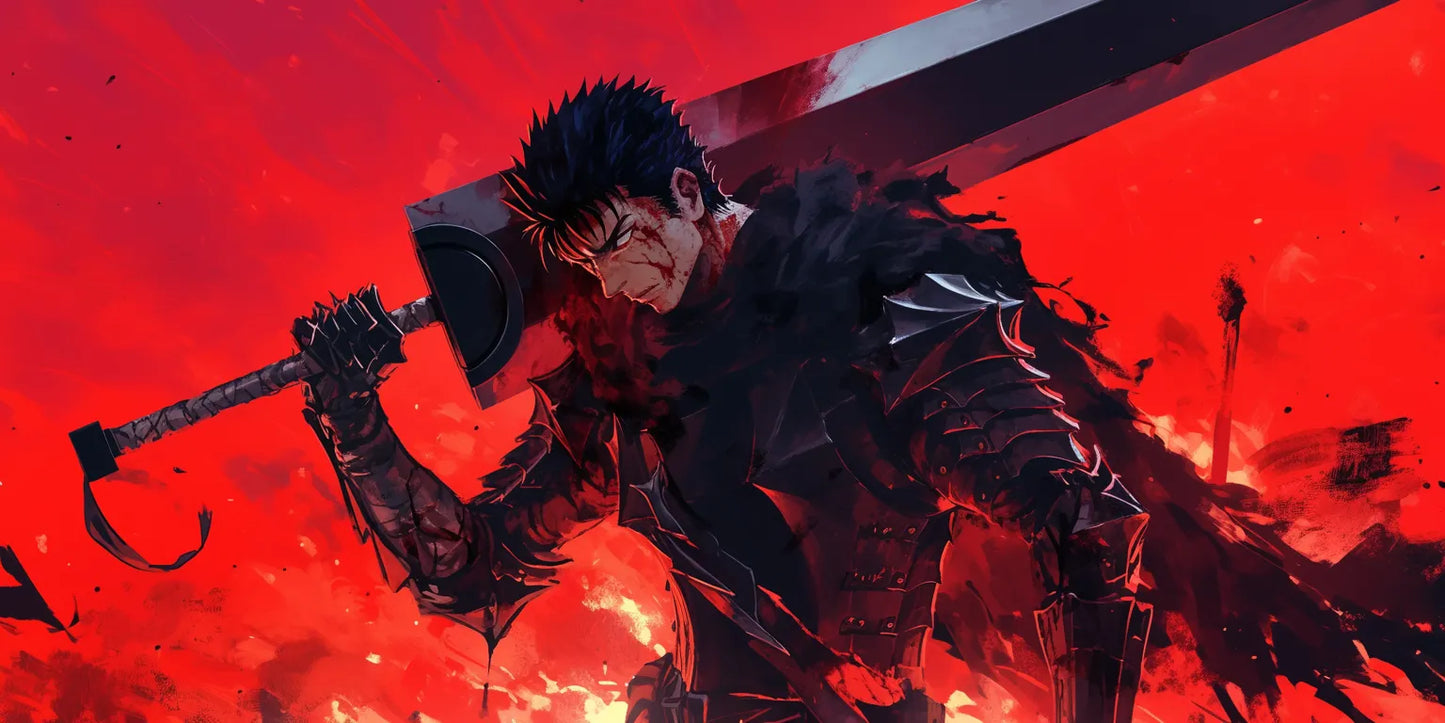 Berserk Anime Wallpaper #4D-UR Poster