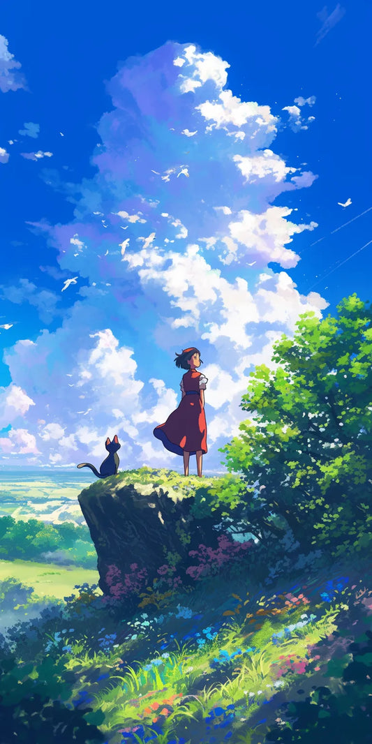 Studio Ghibli Wallpaper #4B-AK Poster