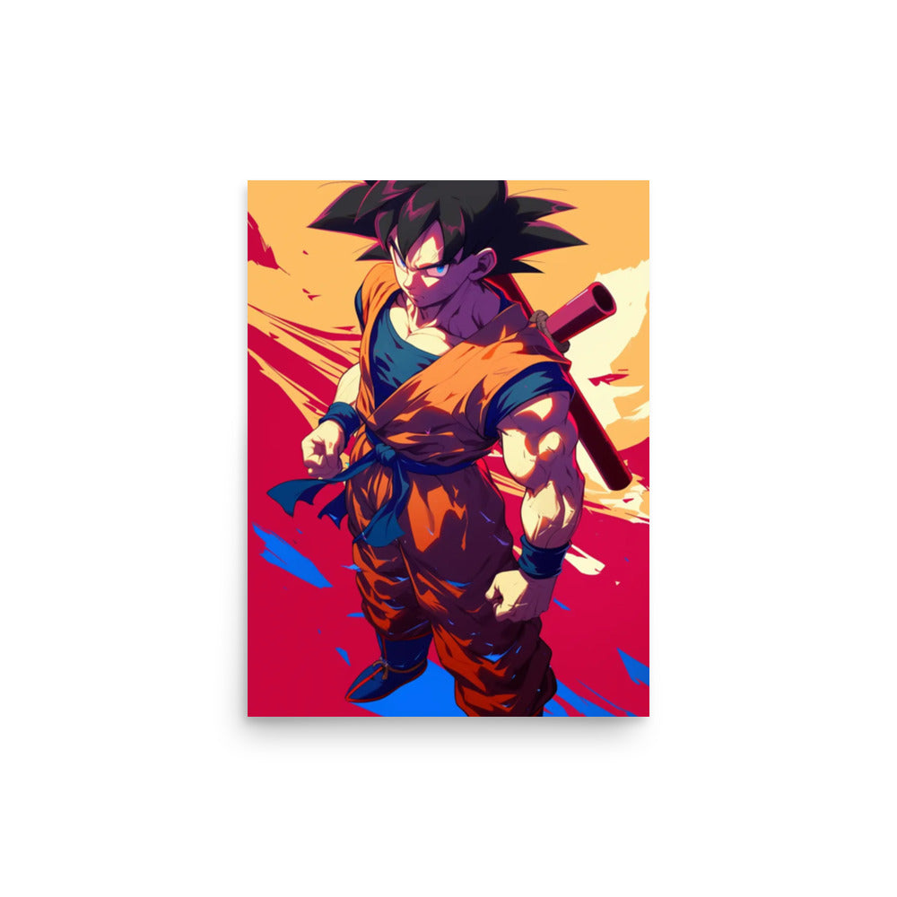 Goku Wall Paper #3H-JT Poster