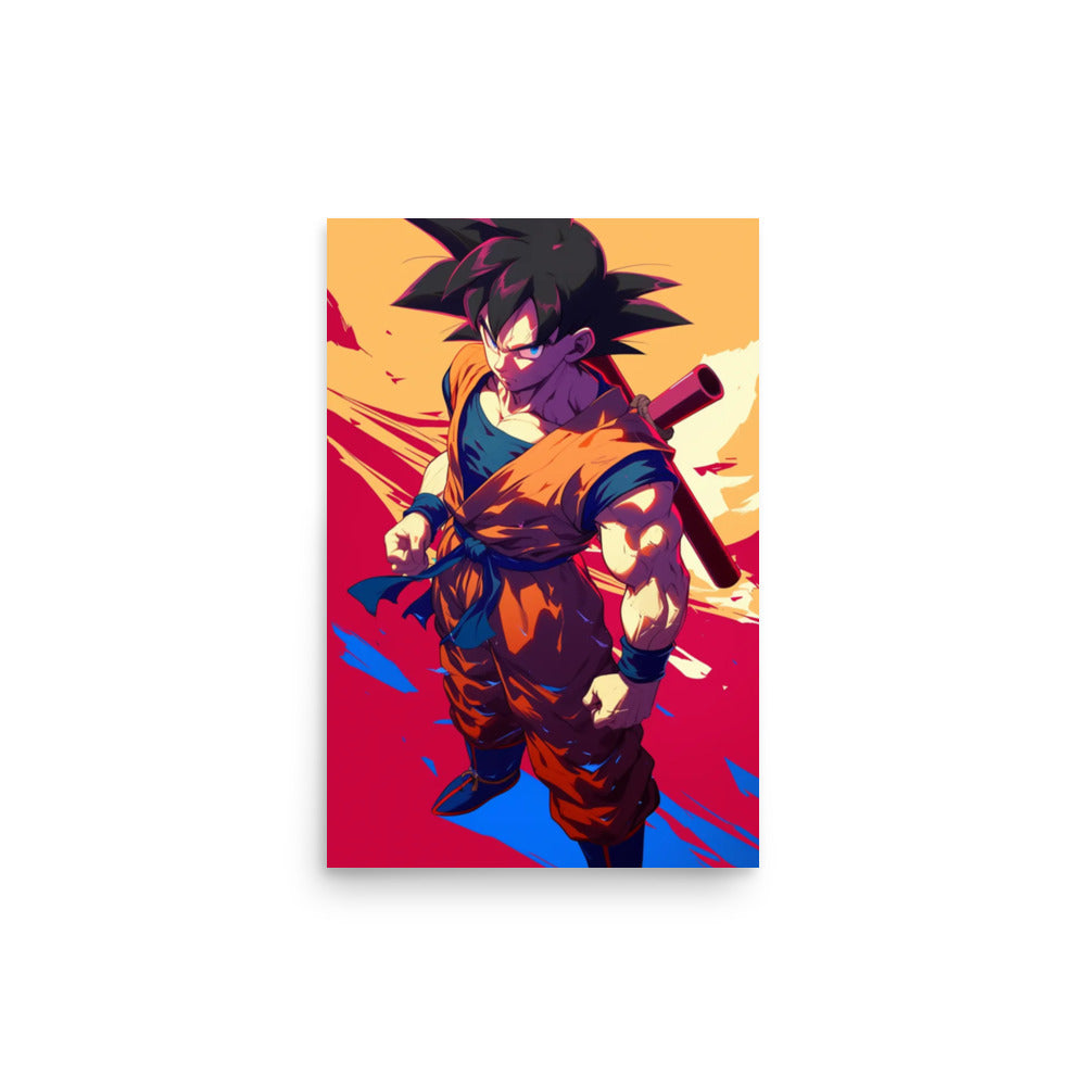 Goku Wall Paper #3H-JT Poster