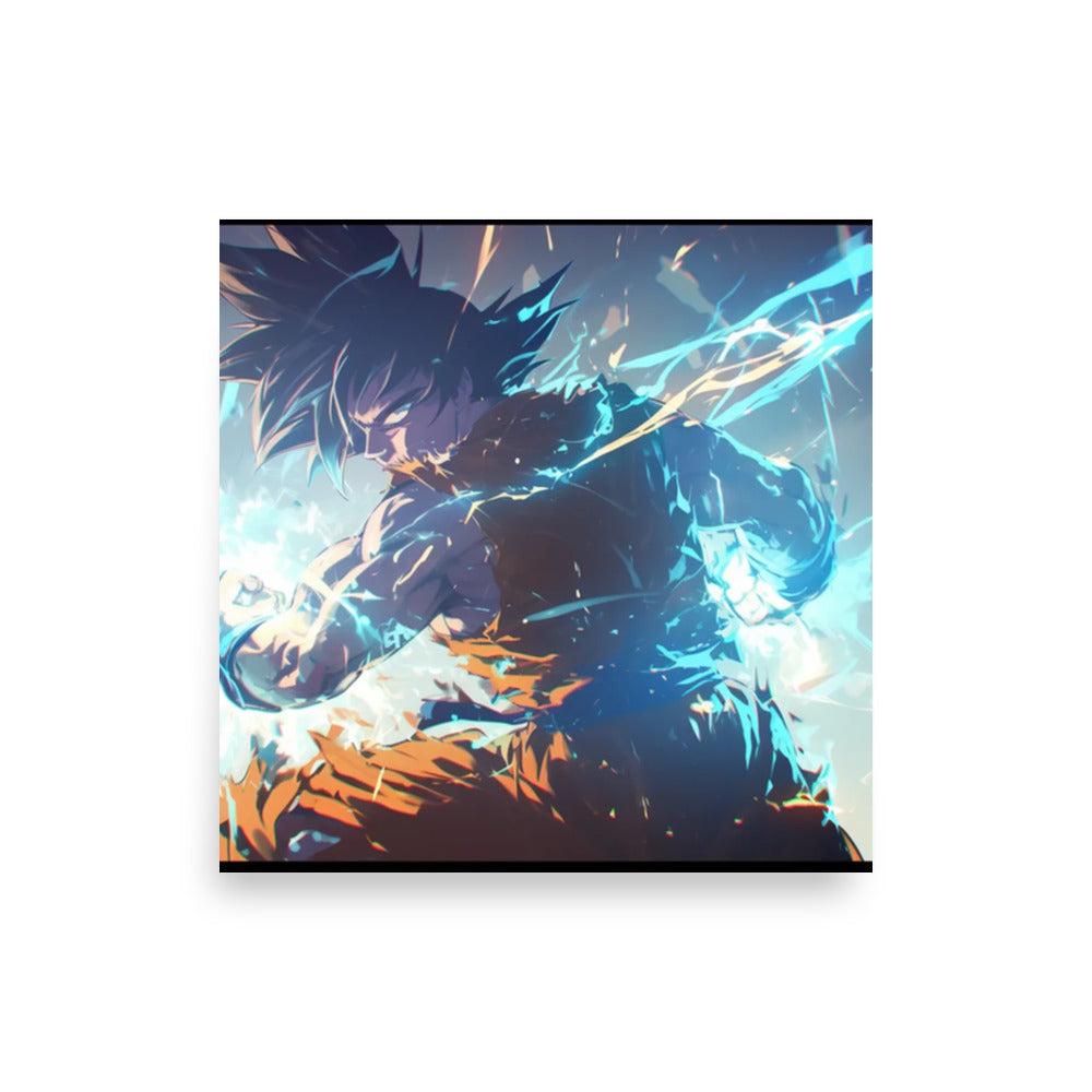 Goku Wall Paper #1H-BI Poster