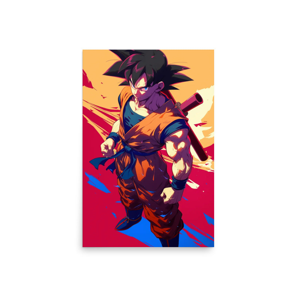 Goku Wall Paper #3H-JT Poster