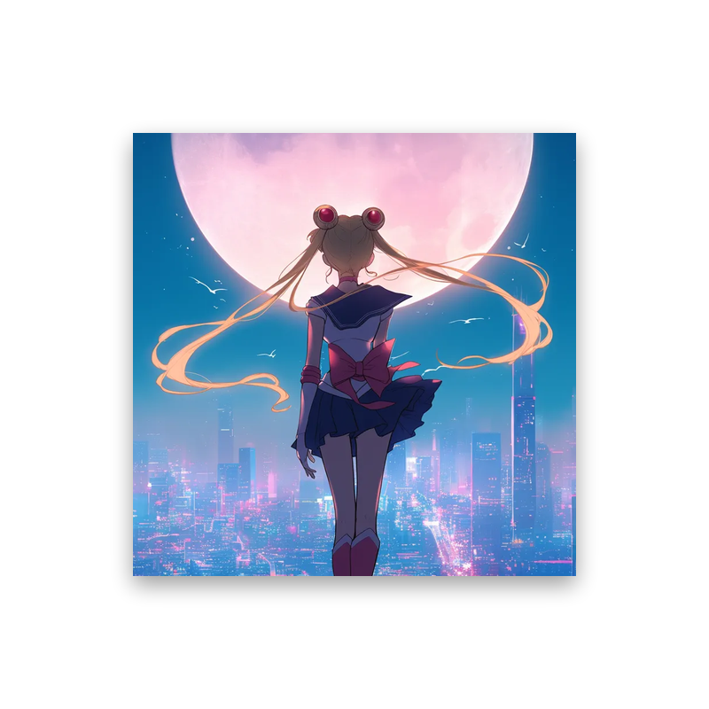 Sailor Moon Wallpaper #1H-FN Poster