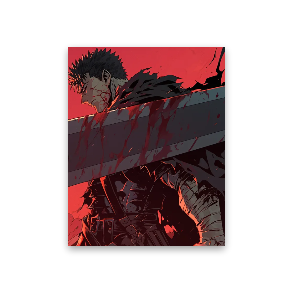 Berserk Wallpaper #1V-XC Poster