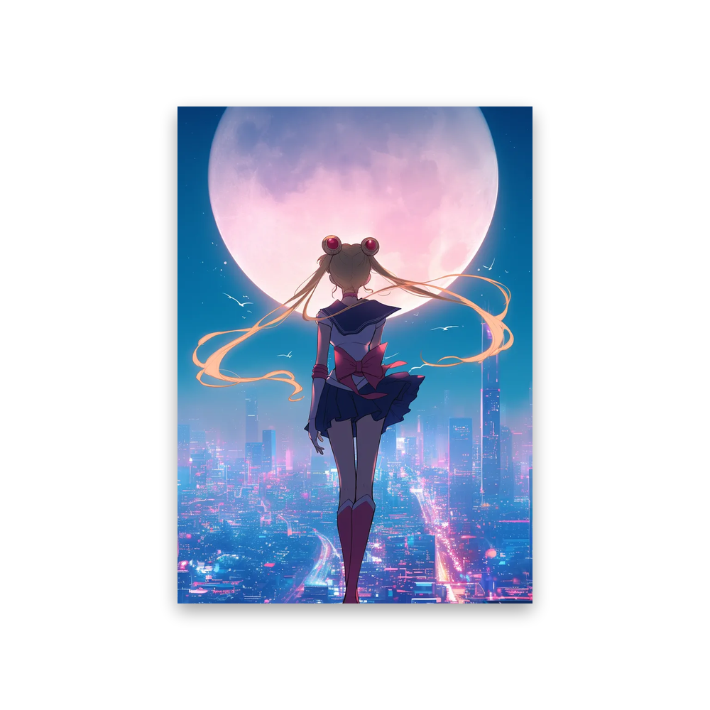 Sailor Moon Wallpaper #1H-FN Poster