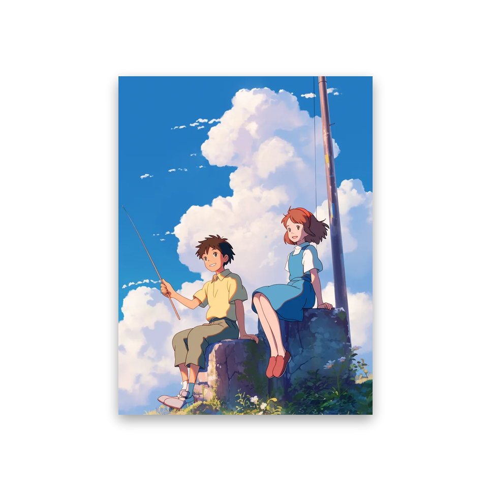 Studio Ghibli Wallpaper #2N-MF Poster