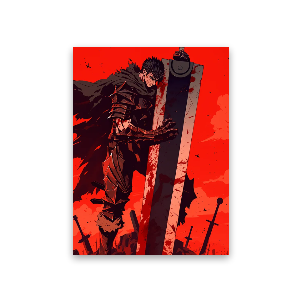 Berserk Anime Wallpaper #1P-MK Poster