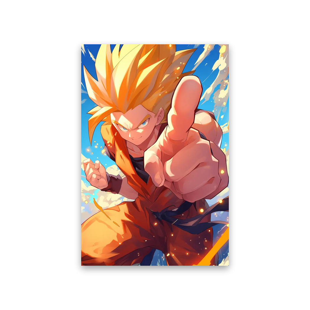 Dragon Ball Z Wallpaper #4N-EF Poster