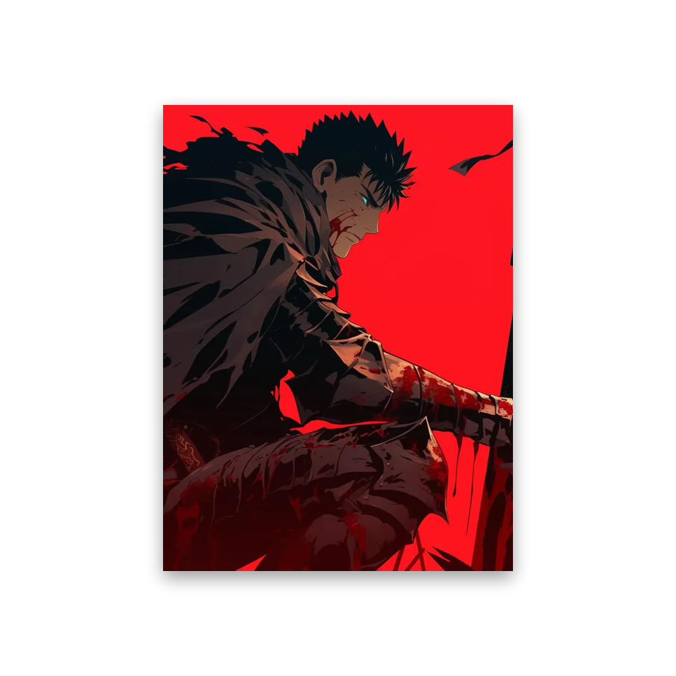 Berserk Manga Wallpaper #3J-FN Poster