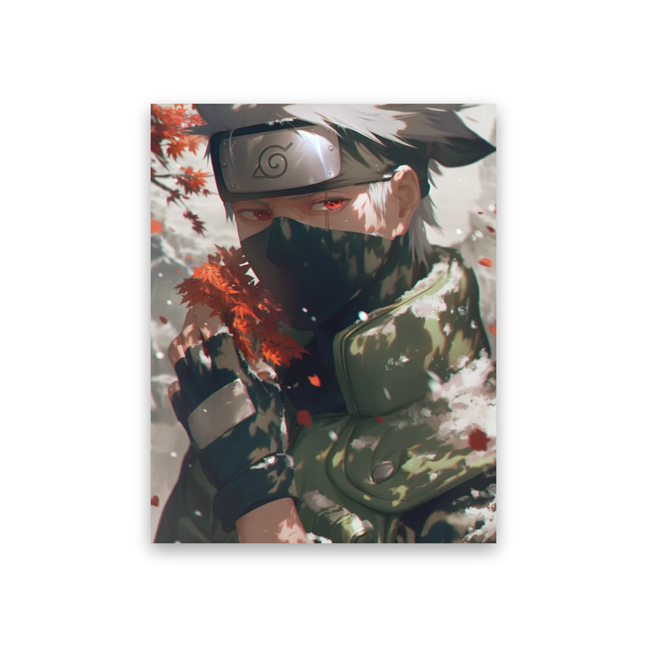 Anime Naruto Kakashi #2U-QD Poster