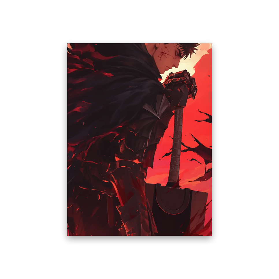 Berserk Background #2K-QR Poster