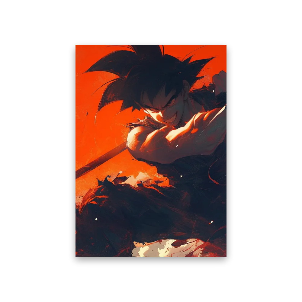 Goku Wall Paper #2V-DN Poster