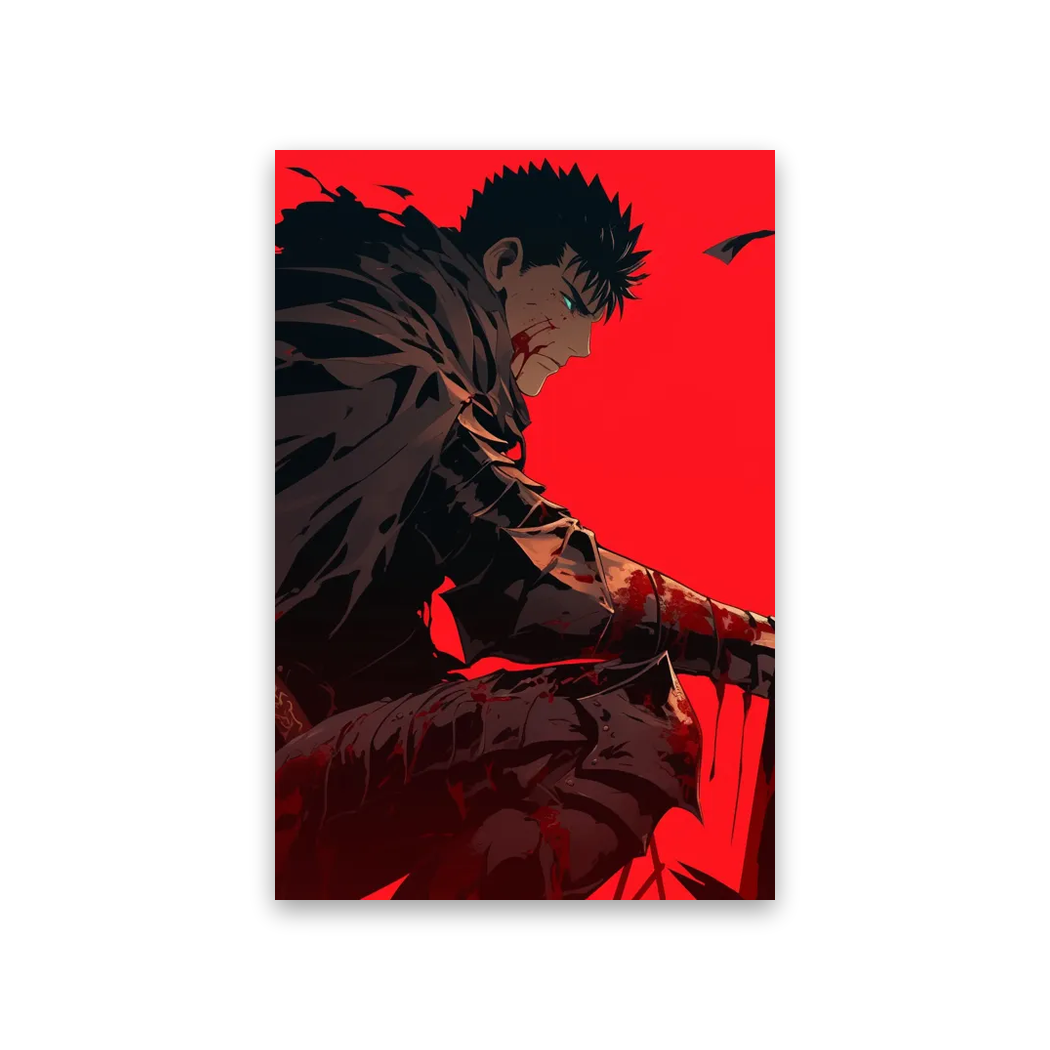 Berserk Manga Wallpaper #3J-FN Poster