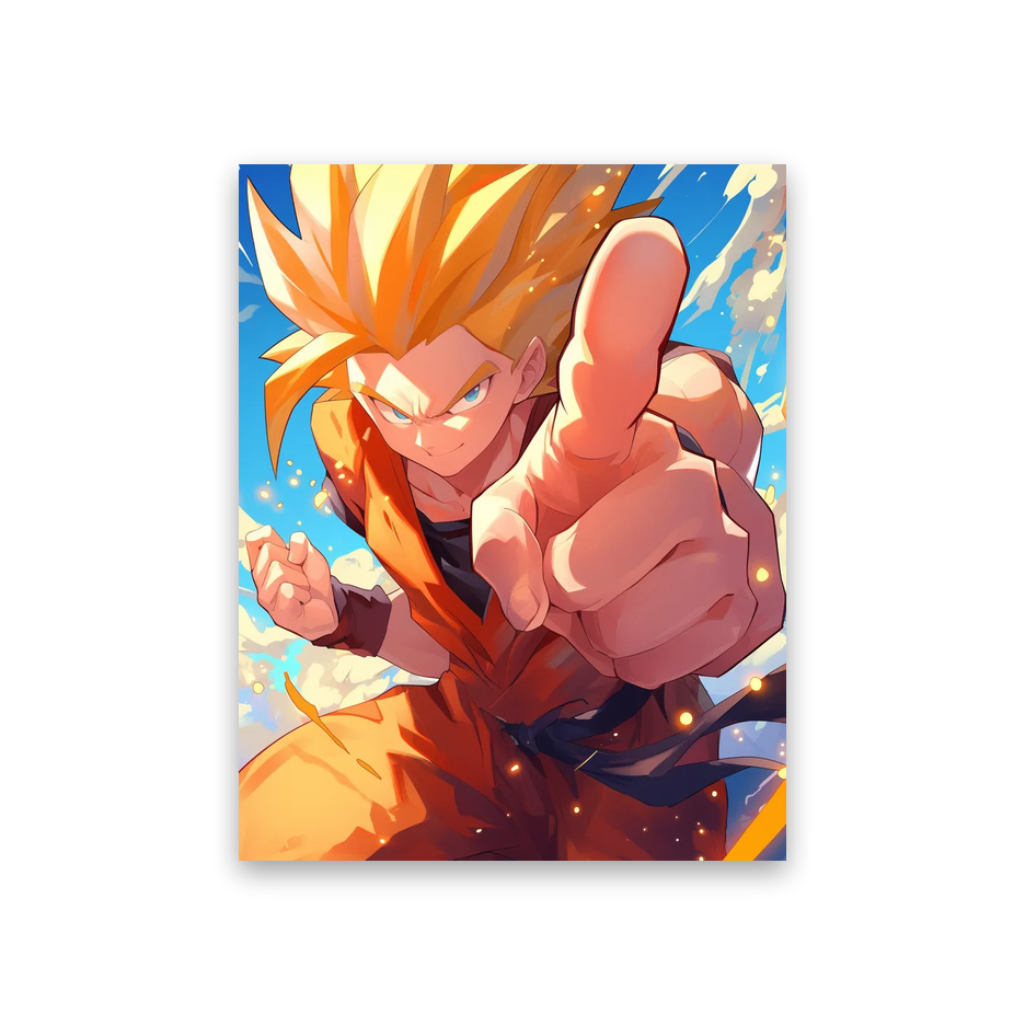 Dragon Ball Z Wallpaper #4N-EF Poster