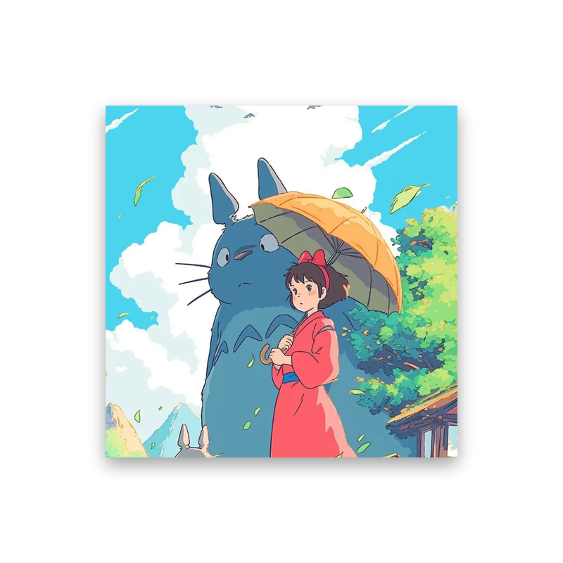 Studio Ghibli Wallpaper #3S-NU Poster