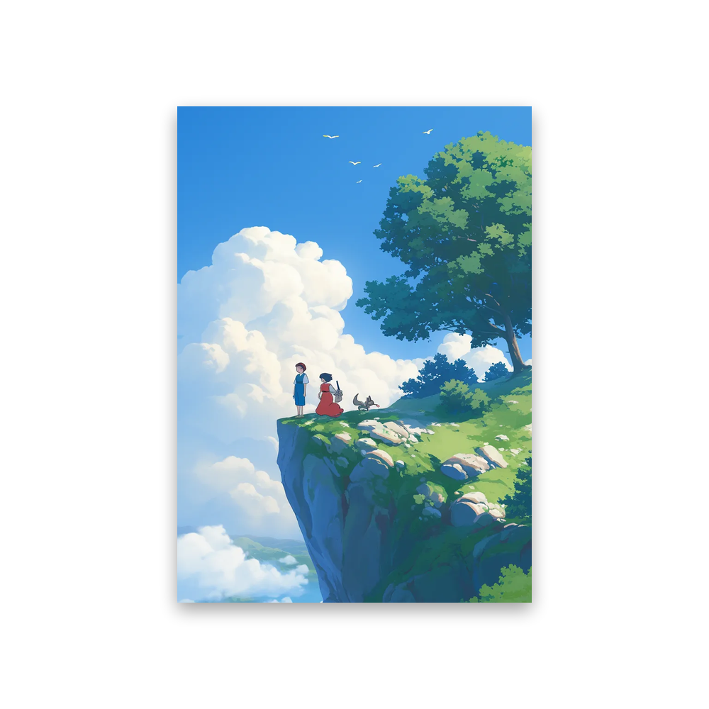 Studio Ghibli Wallpaper #1U-AI Poster