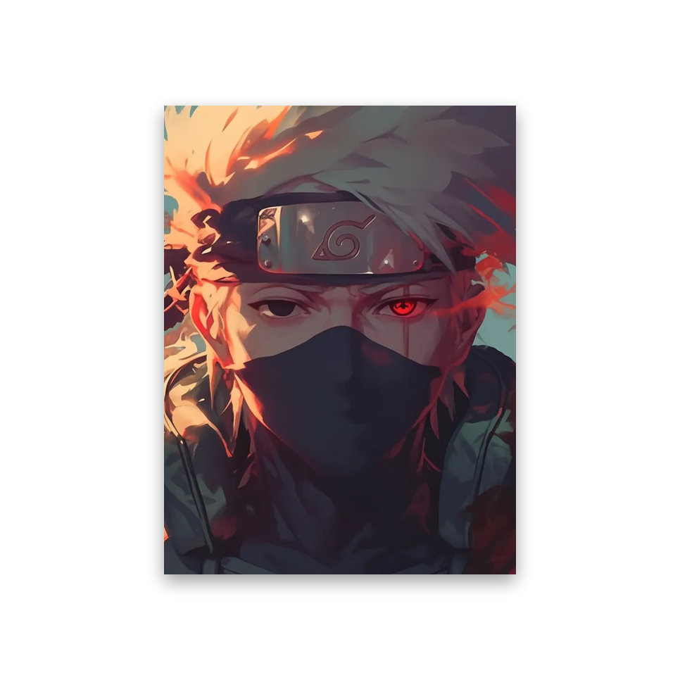 Anime Naruto Kakashi #2J-JQ Poster