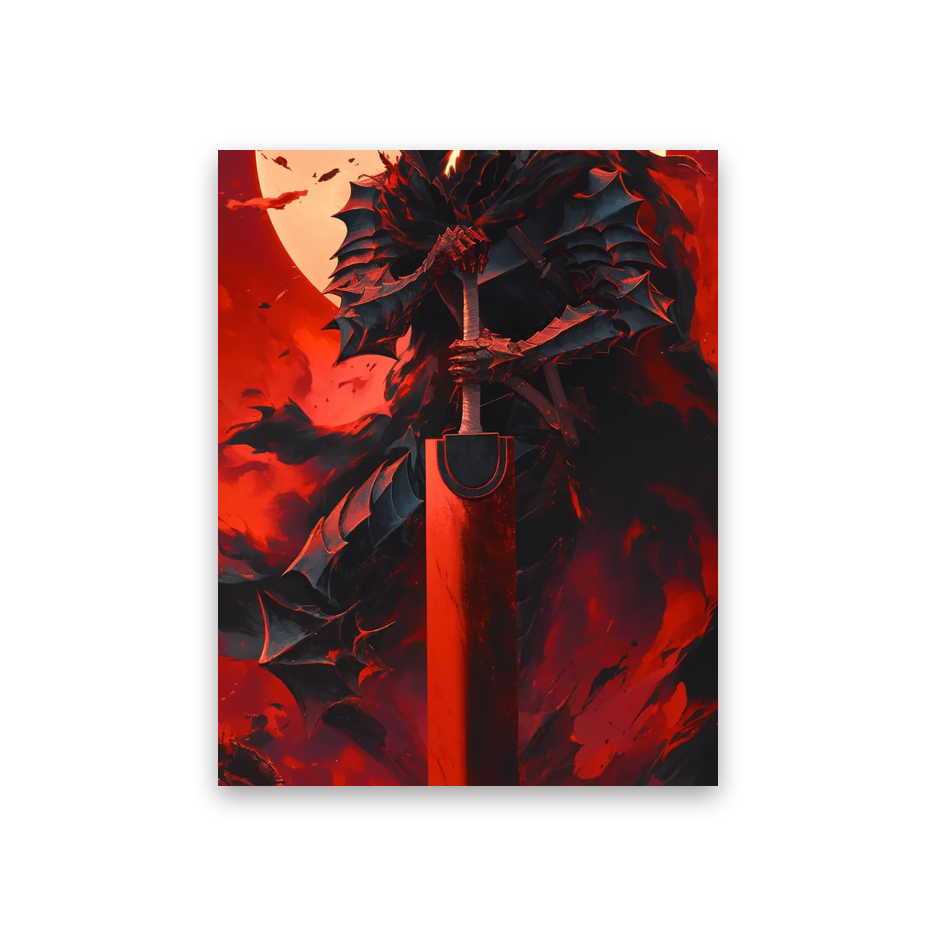 Berserk Background #1W-BI Poster