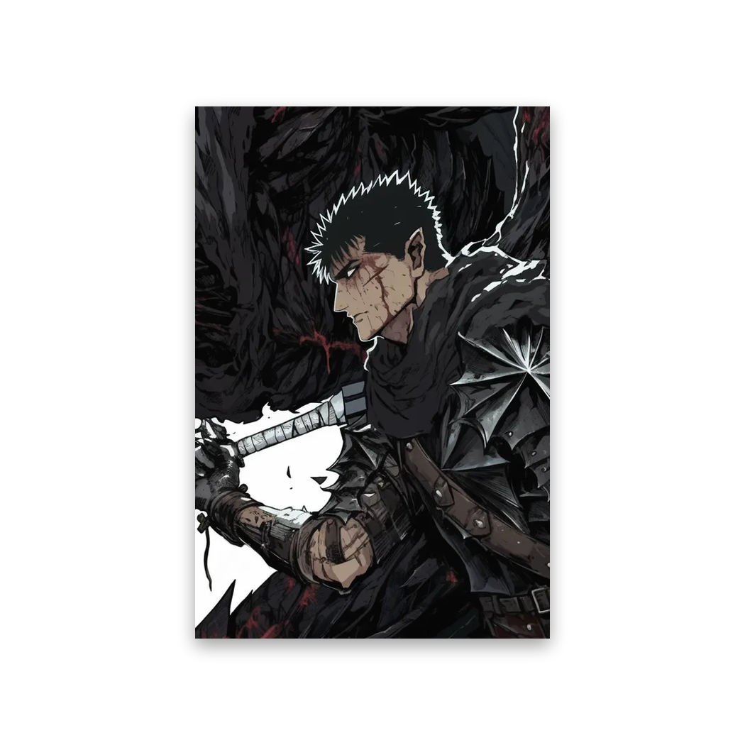 Berserk Manga Wallpaper #2C-LW Poster